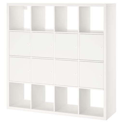 KALLAX, shelving unit with 8 inserts, 690.174.75