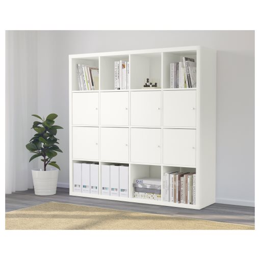 KALLAX, shelving unit with 8 inserts, 690.174.75