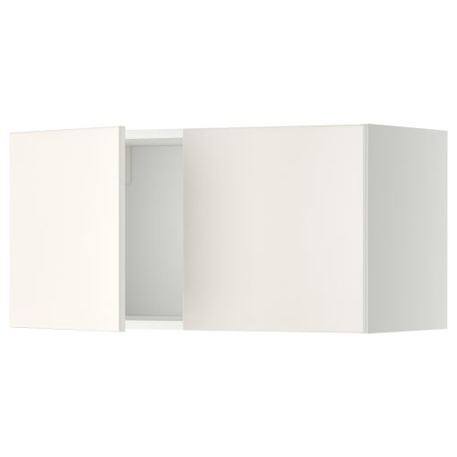 METOD, wall cabinet with 2 doors, 80x40 cm, 694.609.14