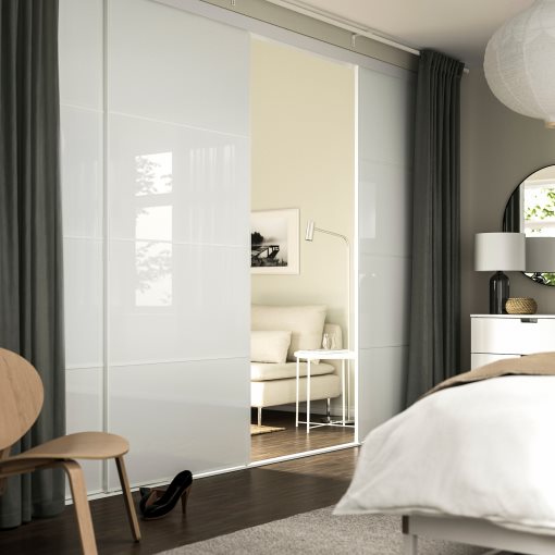 SKYTTA/FARVIK, σύνθεση με συρόμενη πόρτα, 351x240 cm, 694.779.19