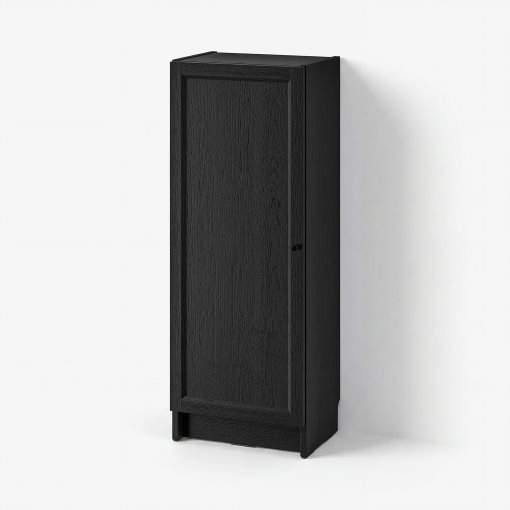 BILLY/OXBERG, bookcase with door, 40x30x106 cm, 694.832.89