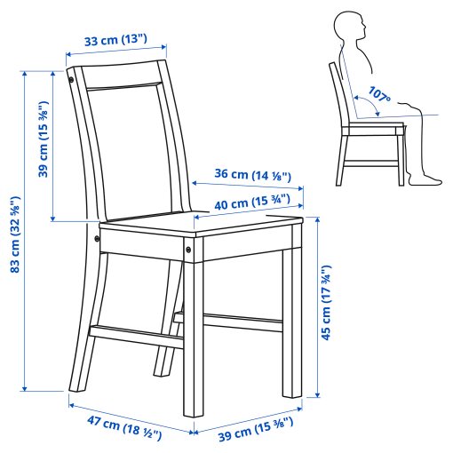 PINNTORP/PINNTORP, table and 2 chairs, 67/124 cm, 694.844.44