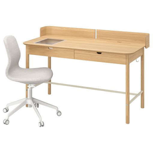 RIDSPÖ/LÅNGFJÄLL, desk and chair, 695.026.74