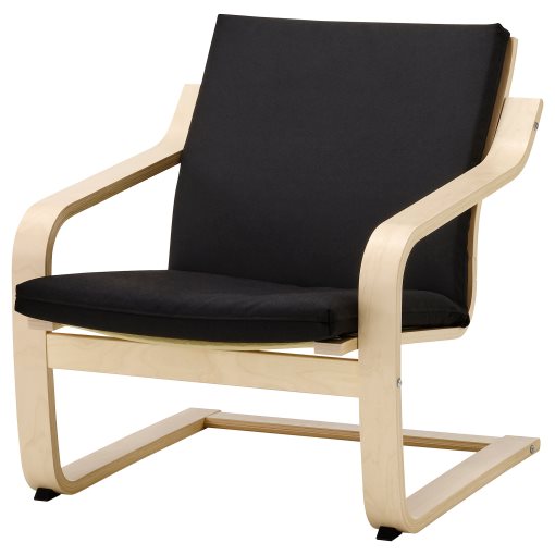 POÄNG, low-back armchair, 695.515.94