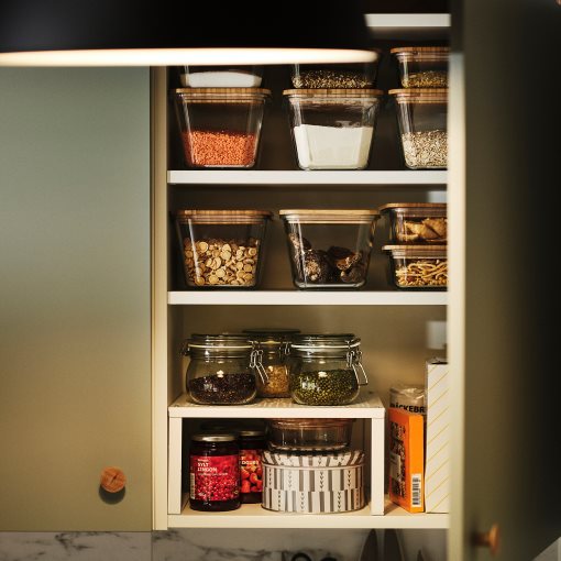 KORKEN, jar with lid, 702.135.45