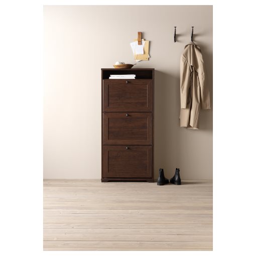 BRUSALI, shoe cabinet with 3 compartments, 702.676.04