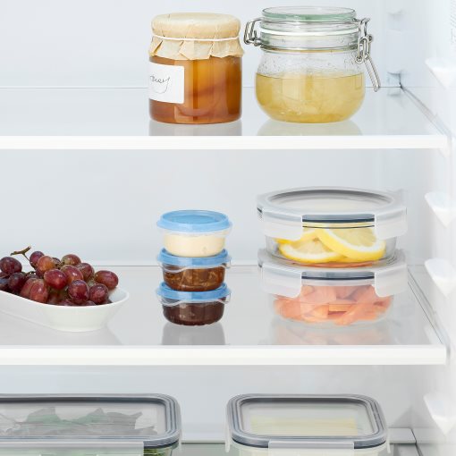 IKEA 365+, food container round/plastic, 450 ml, 703.591.42