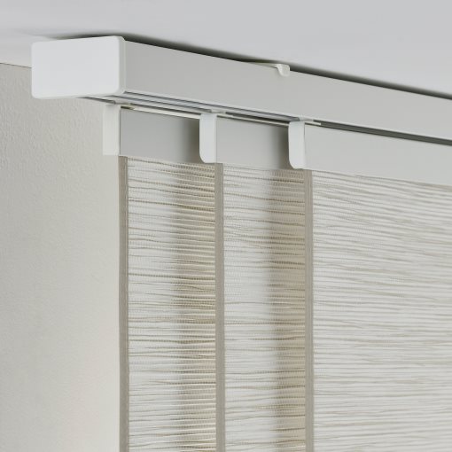 VIDGA, triple track rail/ceiling fittings included, 140 cm, 704.928.86