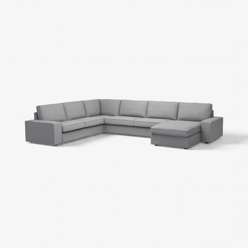 KIVIK, corner sofa, 6-seat w chaise longue, 794.404.83
