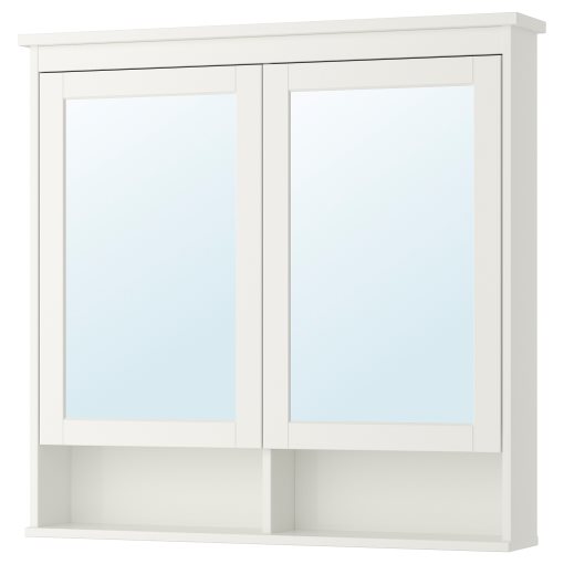 HEMNES, mirror cabinet with 2 doors, 802.176.75
