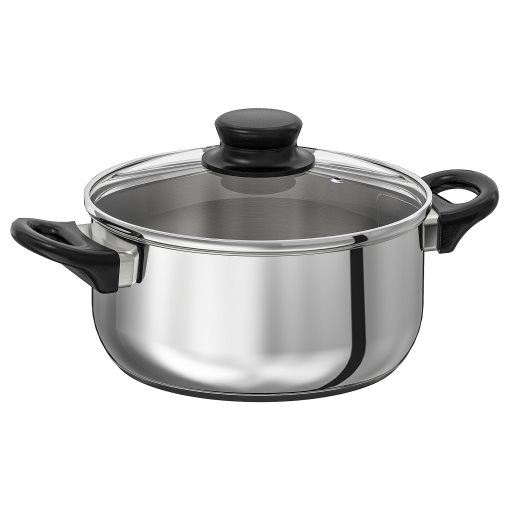 ANNONS, pot with lid, 2.8 l, 802.984.74