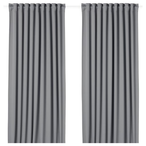 MAJGULL, block-out curtains/1 pair, 145x300 cm, 804.178.15