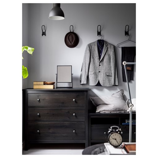 HEMNES, συρταριέρα με 3 συρτάρια, 804.247.50