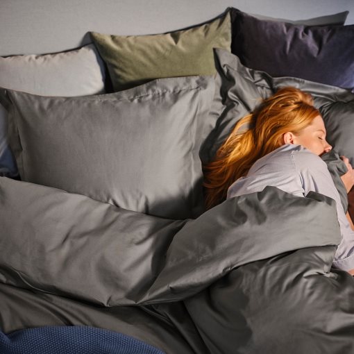 LUKTJASMIN, quilt cover and pillowcase, 150x200/50x60 cm, 804.425.51