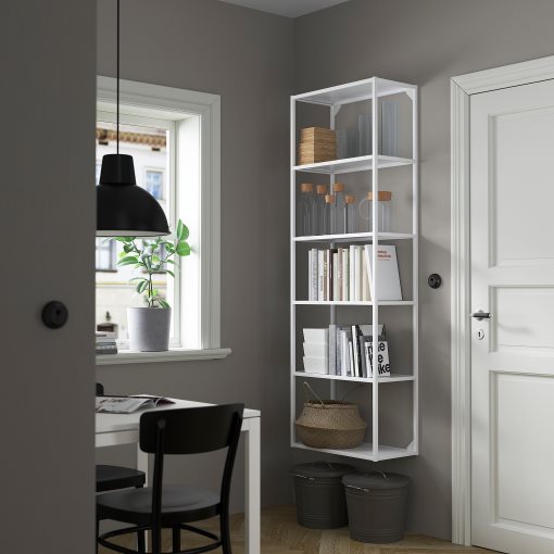 ENHET, high frame with shelves, 60x30x180 cm, 804.489.54
