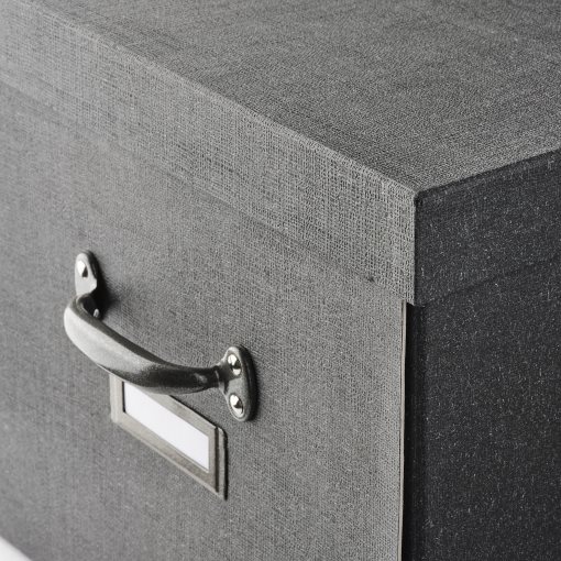 TJOG, storage box with lid, 35x56x30 cm, 804.776.68