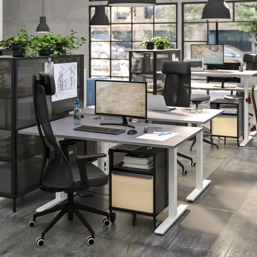 JÄRVFJÄLLET, office chair with armrests, 805.106.39