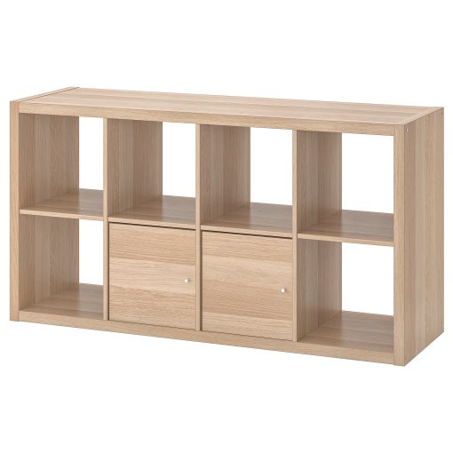 KALLAX, shelving unit with doors, 891.974.23