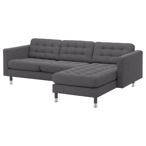 LANDSKRONA, 3-seat sofa with chaise longue, 892.726.67