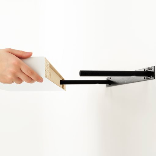 KALLAX/LACK, storage combination with 2 shelves, 266x39x147 cm, 893.986.76