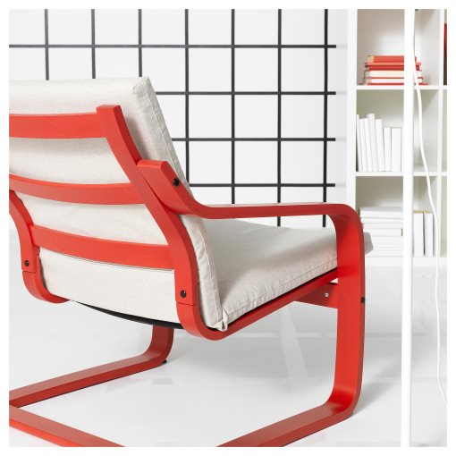 POÄNG, low-back armchair, 895.516.11
