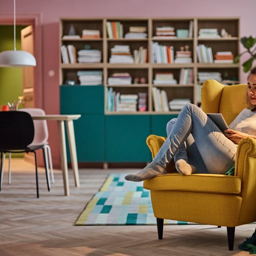 STRANDMON, wing chair, 903.618.94