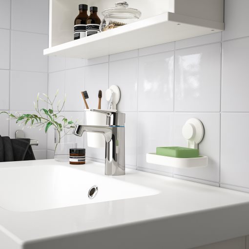 TISKEN, soap dish with suction cup, 903.812.84