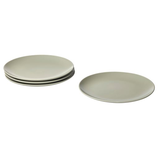 FÄRGKLAR, plate/matt 4 pack, 26 cm, 904.781.77