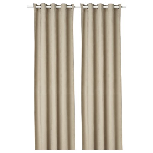 BIRTNA, block-out curtains 145x300 cm, 1 pair, 904.807.74