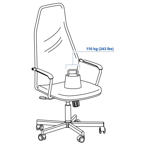 HUVUDSPELARE, καρέκλα gaming, 905.076.03