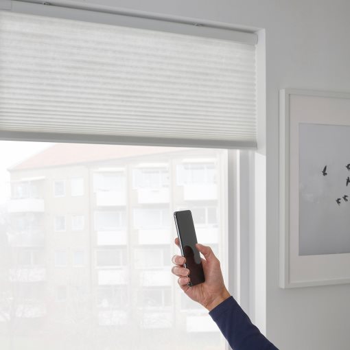 PRAKTLYSING, cellular blind wireless/battery-operated, 100x195 cm, 905.142.17