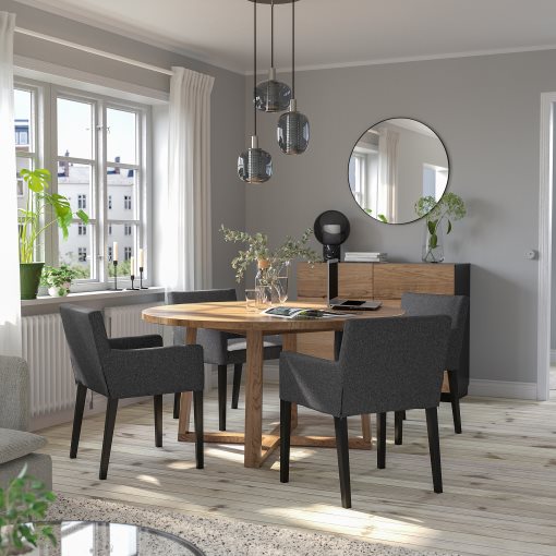 MÅRENÄS, chair with armrests, 995.143.88
