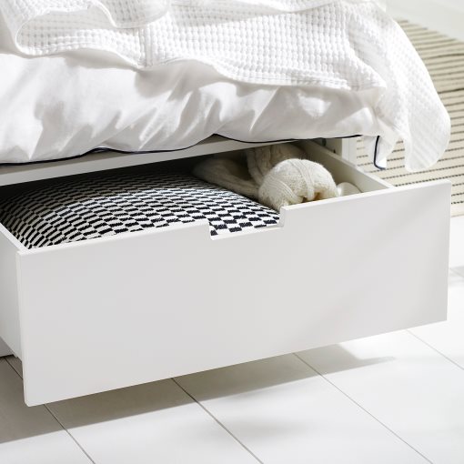 NORDLI, bed with storage, 160x200 cm, 003.498.49
