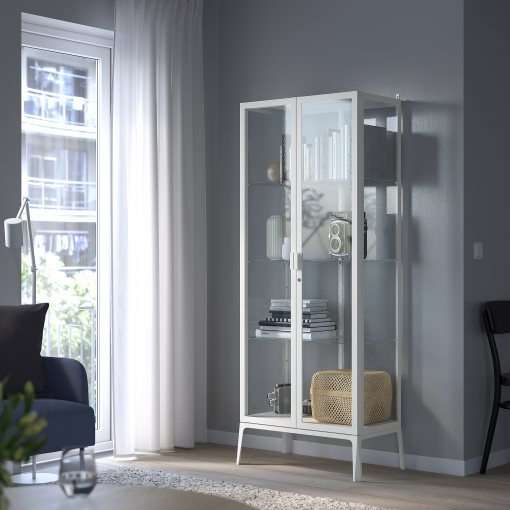 MILSBO, glass-door cabinet, 003.964.16