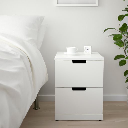 NORDLI, chest of 2 drawers, 40x54 cm, 092.398.27