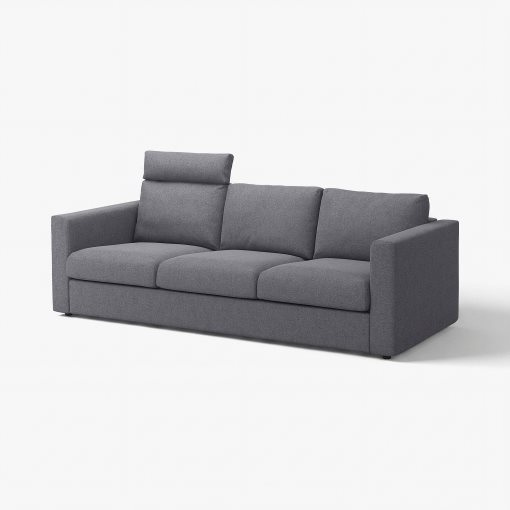 VIMLE, 3-seat sofa with headrest, 093.990.24