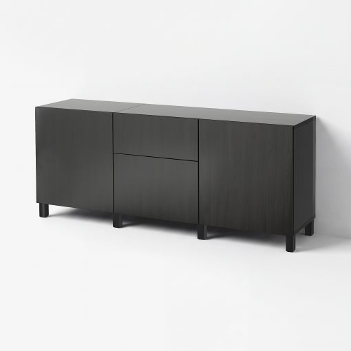 BESTÅ, storage combination with drawers push open, 180x42x74 cm, 094.126.81
