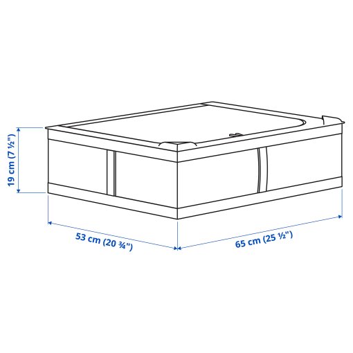 SKUBB, θήκη αποθήκευσης, 65x53x19 cm, 105.910.59