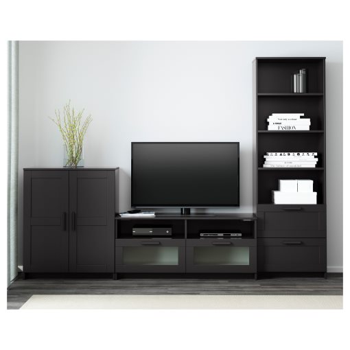 BRIMNES, TV storage combination, 191.843.39