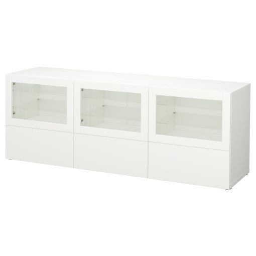 BESTÅ, TV bench with doors and drawers, 180x40x64 cm, 191.943.00