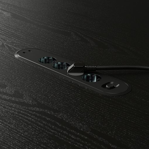 MITTZON, conference table/round, 120x75 cm, 195.304.53