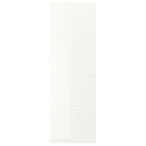 FÄRVIK, 4 panels for sliding door frame, 75x236 cm, 202.503.33
