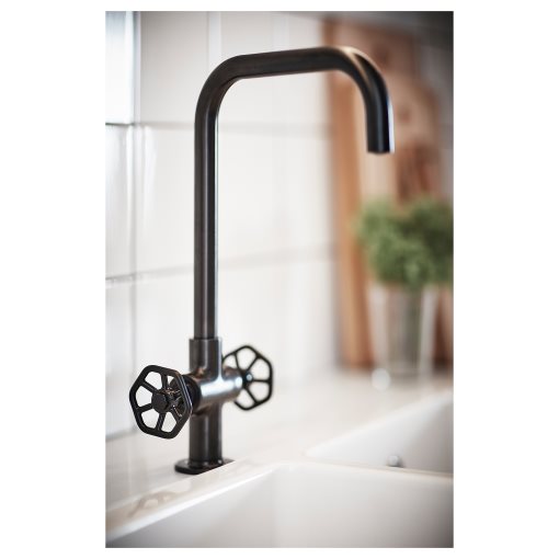 GAMLESJÖN, dual-control kitchen mixer tap, 203.416.73