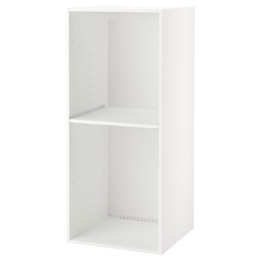 METOD, high cabinet frame for fridge/oven, 60x60x140 cm, 203.854.74