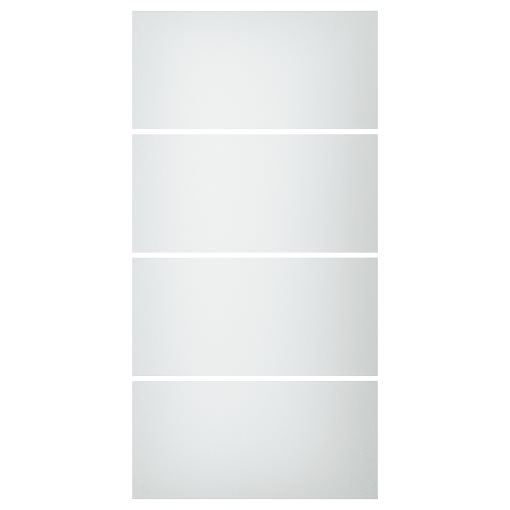 SVARTISDAL, 4 panels for sliding door frame, 100x201 cm, 204.735.69