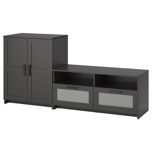BRIMNES, TV storage combination, 291.843.29