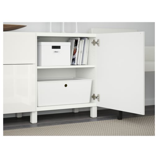 BESTÅ, storage combination with drawers soft-closing, 180x42x74 cm, 291.956.53