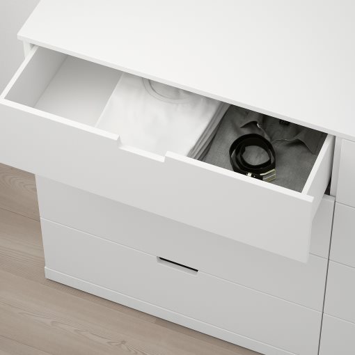 NORDLI, chest of 8 drawers, 160x99 cm, 292.395.05