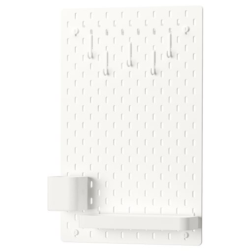 SKÅDIS, pegboard combination, 36x56 cm, 293.038.98