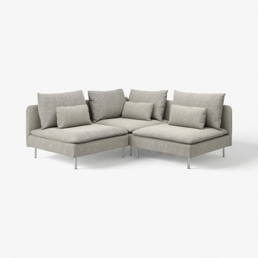 SÖDERHAMN, corner sofa, 3-seat, 293.058.83